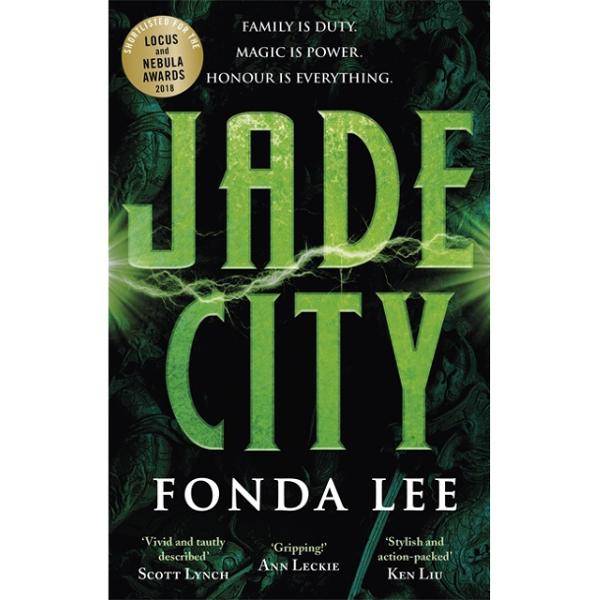 Live with honour Die for jade Fonda Lees adult debut reads like The Godfather with magic and kung fu - dont miss this stunning epic of family honour and blood Now shortlisted for the Nebula AwardShortlisted for the Nebula Awards 2018Shortlisted for the Locus Awards 2018Shortlisted for the Aurora Awards 2018Shortlisted for the Sunburst Awards 2018An Amazoncom Best Book of the MonthTWO CRIME FAMILIES ONE SOURCE OF 