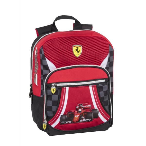 Rucsac Ferrari 30 cm - poate fi un cadou inedit pentru prezenta masculina din viata ta Acesta este un produs exceptional pentru fanii Ferarri si Formula 1 Marca Ferarri este foarte cunoscuta la nivel international 