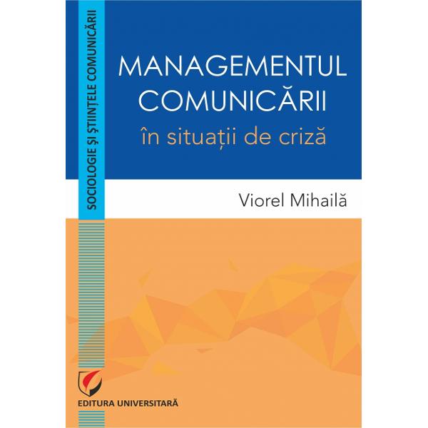 Continutul acestui manual este destinat studentilor care studiaza Managementul Crizelor in cadrul programelor de master Modelele teoretice si optiunile practice ale diverselor scoli de gandire prezentate in text sunt urmaresc sa familiarizeze studentii cu domeniul managementului crizelor in general si cu gestionarea comunicarii in situatii de criza in special Scopul urmarit este acela de a oferi cadrul informational in interiorul caruia studentii sa poata intelege dinamica organizationala 