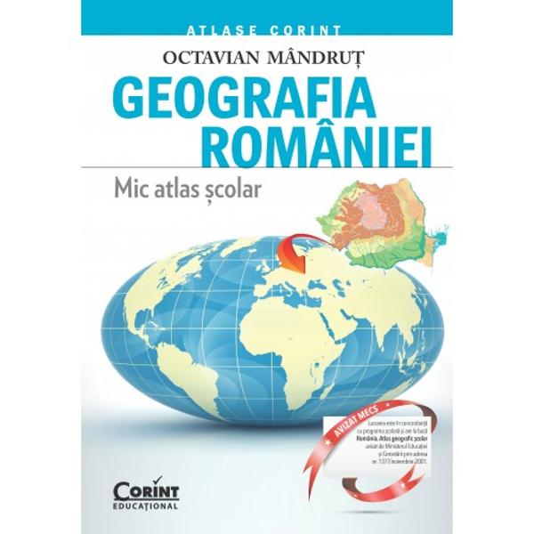 De&537;i relativ redus ca dimensiuni 48 de pagini prezentul atlas geografic reprezint&259; o sintez&259; a celor mai importante elemente de geografie a RomânieiAtât pentru elevii de clasa a VIII-a cât &537;i pentru cei care vor sus&355;ine bacalaureatul atlasul constituie baza informa&355;ional&259; în studierea geografiei &355;&259;rii noastreGeografia României Mic atlas &537;colar este structurat în patru capitole care 