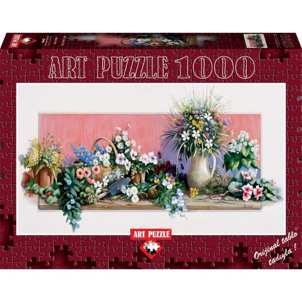 Puzzle 1000 piese - A WORLD OF FLOWERS1000 pieseTematica Arta