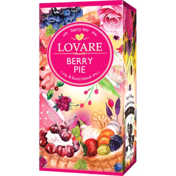  «Berry Pie» Amestec de fructe de m&259;ce&537; petale de hibiscus sudanez &537;i fragi in pliculete Fructe m&259;run&539;ite de m&259;ce&537; fructe m&259;run&539;ite de fragi petale m&259;run&539;ite de hibiscus sudanez arome naturale de zmeur&259; &537;i caramel - 2415g