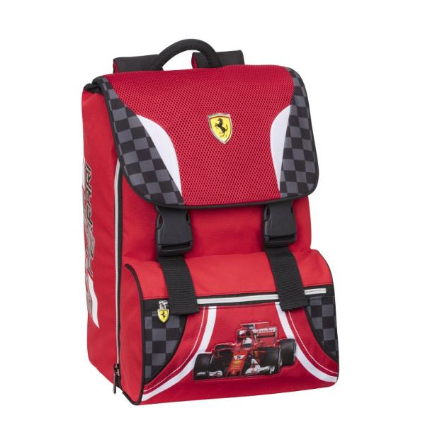 Rucsac extensibil si masinuta Ferrari logo&160;- poate fi un cadou inedit pentru prezenta masculina din viata ta Acesta este un produs exceptional pentru fanii Ferarri si Formula 1 Marca Ferarri este foarte cunoscuta la nivel international