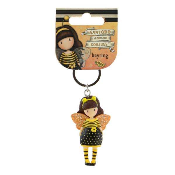 Breloc figurina Gorjuss Bee Loved&160;o albinuta dragalasa din gama Gorjuss special transpormata intr-un breloc practic pentru tine&160;Dimensiuni 65 x 3 x 25 cm