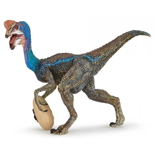 Jucaria Oviraptor este o figurina pictata manual care reda intr-un mod magnific imaginea data de reconstructia dinozaurului in cele mai mici detaliiOviraptor era un dinozaur mic cu 