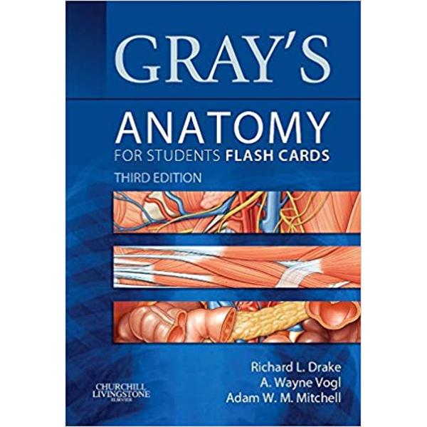 Based on the phenomenal artwork found in the 3rd edition of Grays Anatomy for Students this set of 350 flashcards is the perfect review companion to help you test your anatomical knowledge for course exams or the USMLE Step 1 Its portable its concise its simply the best way to study anatomy… in a flashConveniently access all of the need-to-know anatomy 