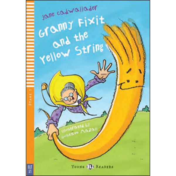 Ann is ALWAYS losing her things and her teacher is angry But help is on the way Granny Fixit and her piece of yellow string solve all her problems … or do they In this Reader you will findGames and language activities  An audio recording of the story and the song  A picture dictionary Anne is running to school Her school bag is open Her books are falling out of her 
