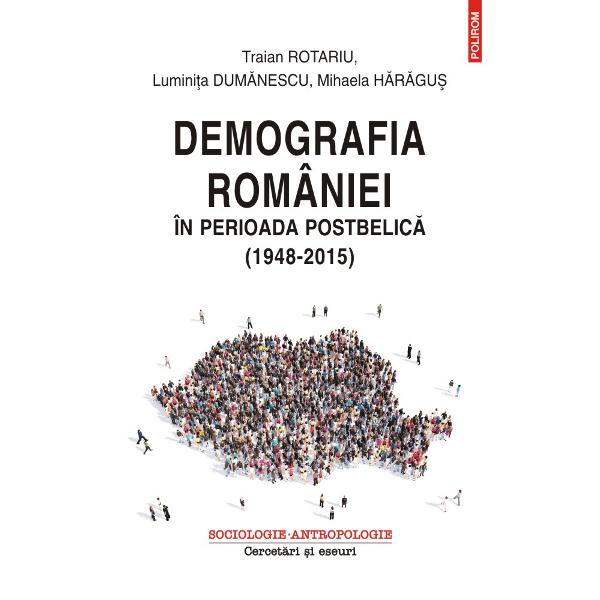 Sintetizînd datele oficiale disponibile volumul ofer&259; o analiz&259; a situa&355;iei demografice a României extins&259; pe aproape &351;apte decenii din istoria noastr&259; contemporan&259; perioad&259; în care au avut loc evenimente politice economice &351;i sociale majore ce au influen&355;at drumul parcurs de popula&355;ia &355;&259;rii &351;i situa&355;ia ei actual&259; Informa&355;iile prezentate în cele dou&259; sec&355;iuni care se 
