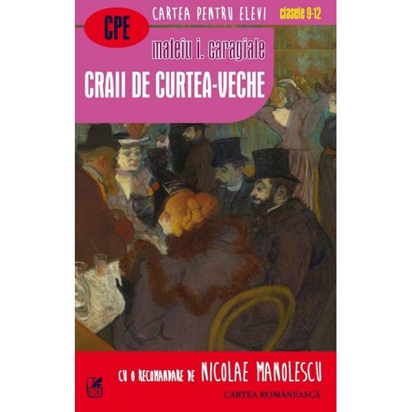 Romanul lui Mateiu I Caragiale fiul cel mare al lui Ion Luca Caragiale Craii de Curtea-Veche este una din acele c&259;r&355;i rare care i-au pus în mare încurc&259;tur&259; pe criticii literari Dou&259; au fost dificult&259;&355;ile principale Cea dintâi prive&351;te natura îns&259;&351;i a romanului care nu intra în formula romanului realist a&351;a cum cerea tradi&355;ia genului de la Mara la Ion 