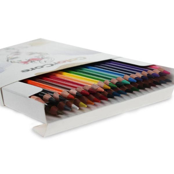 Creioane colorateSet 36 culori Diametru grif 40mm Setul mai este completat cu creion grafit cu duritatea HB si diametrul 22mm   Nu sunt recomandate copiilor cu virsta sub 3 ani 