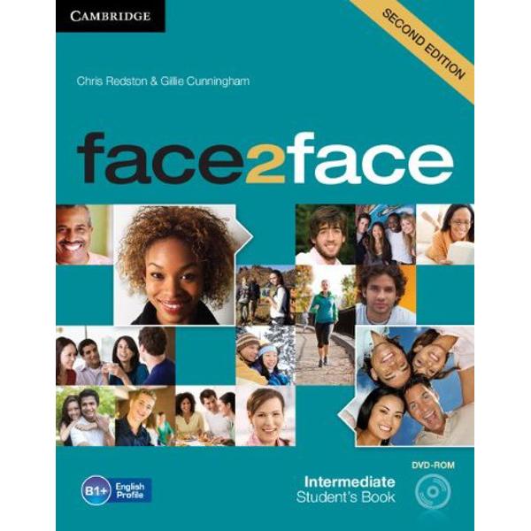 face2face Second edition is the flexible easy-to-teach course for busy teachers who want to get their adult and young adult learners to speak and listen with confidence face2face Second edition is informed by the Cambridge English Corpus and its vocabulary syllabus is mapped to the English Vocabulary Profile meaning students learn the language they really need at each CEFR level The free DVD-ROM in the Intermediate Students Book includes consolidation activities and 