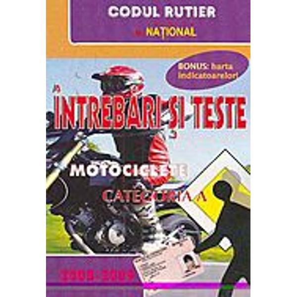 Lucrarea de fata propusa de Editura NATIONAL este adaptata in noua legislatie rutiera din Romania continand inclusiv reguli de conducere preventiva si ecologica precum si masuri de prim ajutor De asemenea drept bonus se ofera harta indicatoarelor