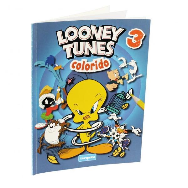 Carte de colorat Looney Tunes Europrice 32 de pagini Recomandat pentru 4 ani in sus