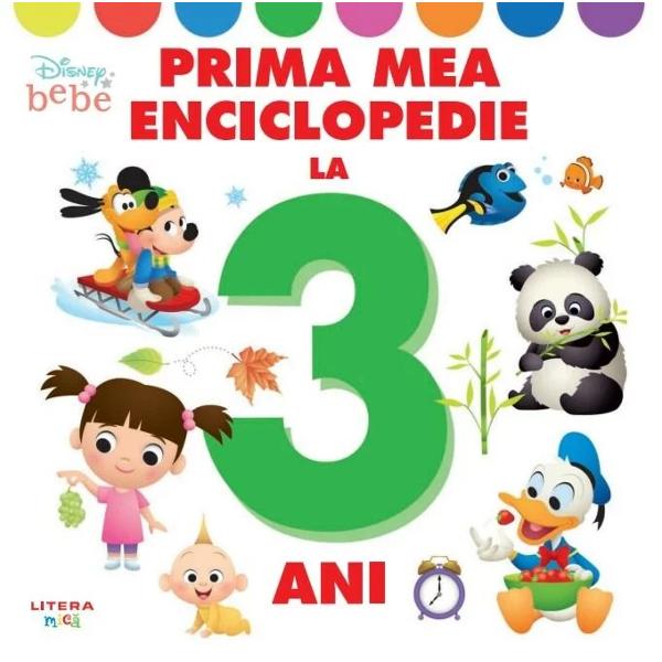 PRIMA MEA ENCICLOPEDIE LA 3 ANI îi ajut&259; pe cei mici s&259; cunoasc&259; lumea din jurul lorImaginile &537;i textul înlesnesc asimilarea no&539;iunilor noi îmbog&259;&539;indu-le vocabularul &537;i cuno&537;tin&539;ele despre lume Activit&259;&539;ile adecvate vârstei îi inspir&259; &537;i îi atrag s&259; perceap&259; cartea ca pe un mod de joac&259; Temele mari sunt reprezentate în carte prin 