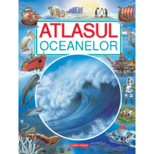 Destinat copiilor cu varste incepand de la 7 ani acest atlas prezinta lumea fascinanta a marilor si oceanelor de-a lungul a peste 40 de pagini bogat ilustrate cu harti simple si texte scurte