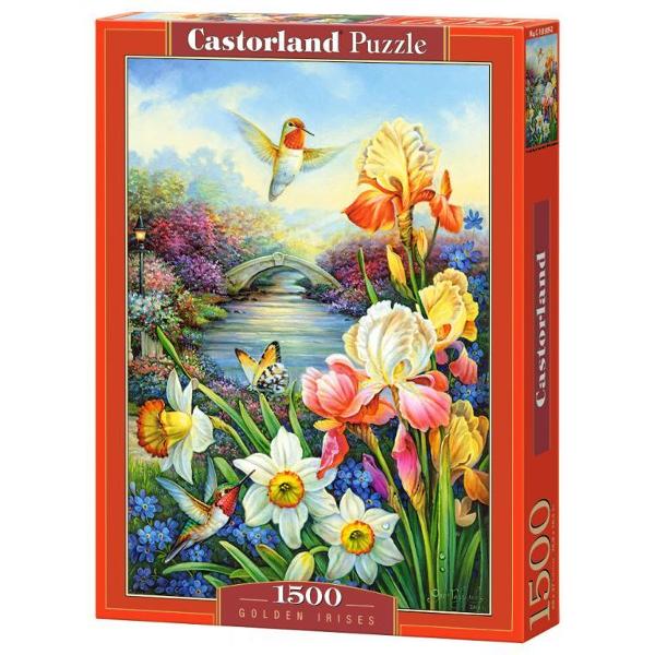 Puzzle de 1500 piese cu tema Golden IrisesDimensiune cutie35×25×5 cmdiv classcommerce-product-field commerce-product-field-field-puzzle-size field-field-puzzle-size 