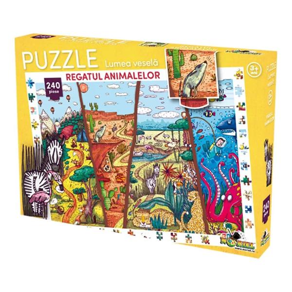 Pentru Baieti FeteVarsta 3 - 4 ani 4 - 5 ani 5 - 7 aniNumar piese puzzle 200 - 499Colectie puzzle Lumea veselaBrand Noriel Puzzlediv 