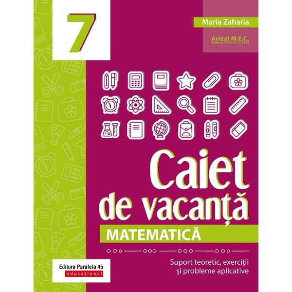 Avizat MEC conform OM nr 531821112019Lucrarea de fa&539;&259; nu este o culegere de probleme obi&537;nuit&259; Ea se diferen&539;iaz&259; prin metodologia inovativ&259; propus&259; pentru &238;nv&259;&539;area matematicii con&539;inuturile teoretice obligatorii prev&259;zute &238;n programa &537;colar&259; sunt minimale dar sunt suficiente pentru a asigura formarea competen&539;elor prev&259;zute de program&259;; 