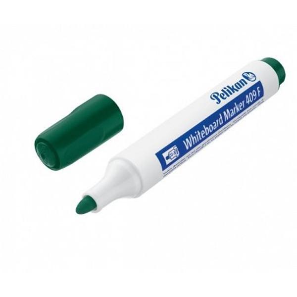 Marker Pelikan 409F pentru scriere pe tabla magnetica de tip whiteboard lavabil culoare de scriere verde vrac 