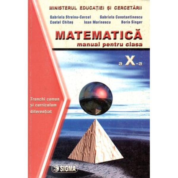 Matematica TCCD X