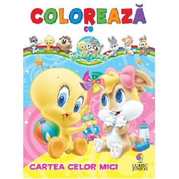 C&259;r&355;ile din seria Coloreaz&259; cu Baby Looney Tunes stimuleaz&259; fantezia &351;i creativitatea celor mici prin desene mari &351;i u&351;or de colorat Conturul are scopul de a-l ajuta pe cel mic în alegerea culorilor