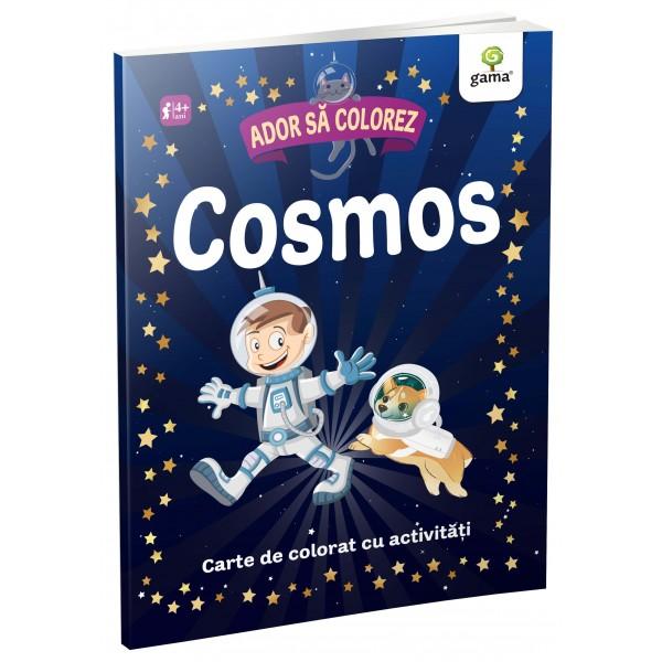 Descopera minunatul cosmos Coloreaza si rezolva activitatile din aceasta carte împreuna cu personajele amuzante ca sa descoperi si tu tainele spatiului cosmic Aventura te asteapta