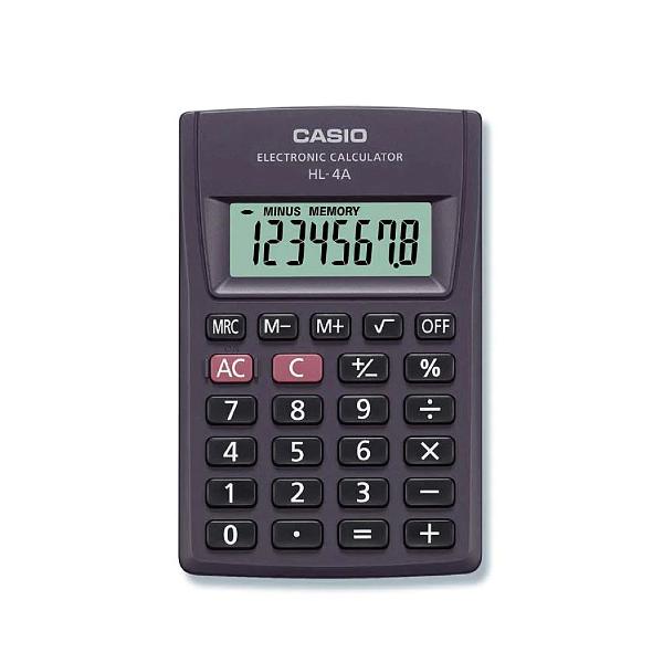 Calculator de buzunar Casio HL-4A 8 digits