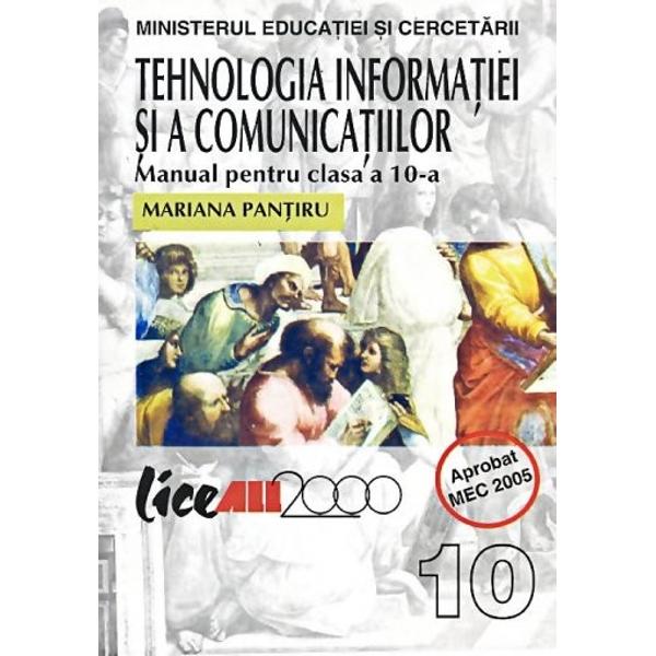 Manualul este aprobat prin Ordinul nr 3787 din 05042005 in urma licitatiei M006 din 17022005 organizate de catre Ministerul Educatiei si Cercetarii si este realizat in conformitate cu programa analitica 