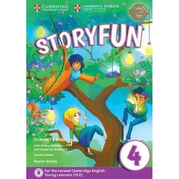 Enjoyable and engaging practice for the revised 2018 Cambridge English Young Learners YLEStoryfun Level 4 Students Book provides full-colour preparation material for Cambridge English Movers It contains eight fully-illustrated stories with accompanying activities for students to enjoy These include songs and exam-style questions that practise the grammar vocabulary and skills needed at each level Extra speaking practice and projects provide opportunities for extension 