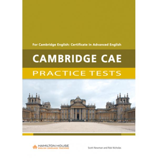 Cambridge CAE Practice Tests has been designed to familiarise students with the exact format of the examination as well as to expand their vocabulary and to improve the skills required to pass the examination Cambridge CAE Practice Tests contains • six complete practice tests • a full introduction to the examination • exam technique sections advising students on how to approach 