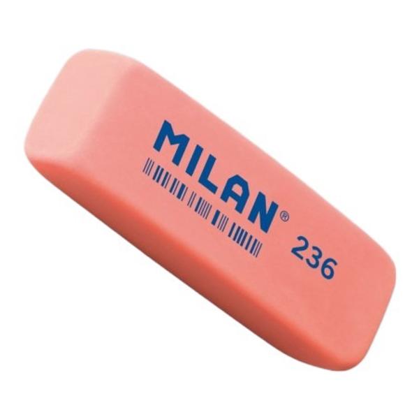 Radiera tesita de la MILAN este un produs excelent pentru a sterge creionul de pe orice suprafata de la hartie la carton sau chiar si pe lemn sau sticla Cu dimensiunile sale compacte de 56 x 19 x 09 cm aceasta este usor de utilizat si de depozitat in ghiozdan sau in cutia de creioaneMai mult decat atat culorile asortate - galben portocaliu roz si verde - fac aceasta radiera sa fie nu doar functionala ci si un produs estetic si distractiv Indiferent daca esti elev sau 