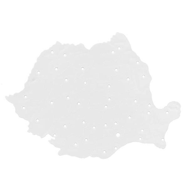 Sablon harta Romania 21x15 cm NEBO 13588