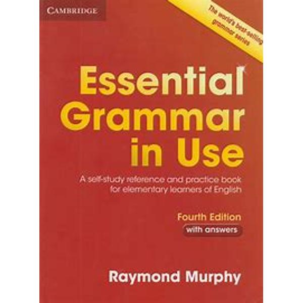 The worlds best-selling grammar series for learners of English Essential Grammar in Use Fourth edition is a self-study reference and practice book for elementary-level learners A1-B1 used by millions of people around the world With clear examples and easy-to-follow exercises it is perfect for independent study covering all the areas of grammar you will need at this level This edition includes an eBook which has the same grammar explanations and exercises found in the printed book 