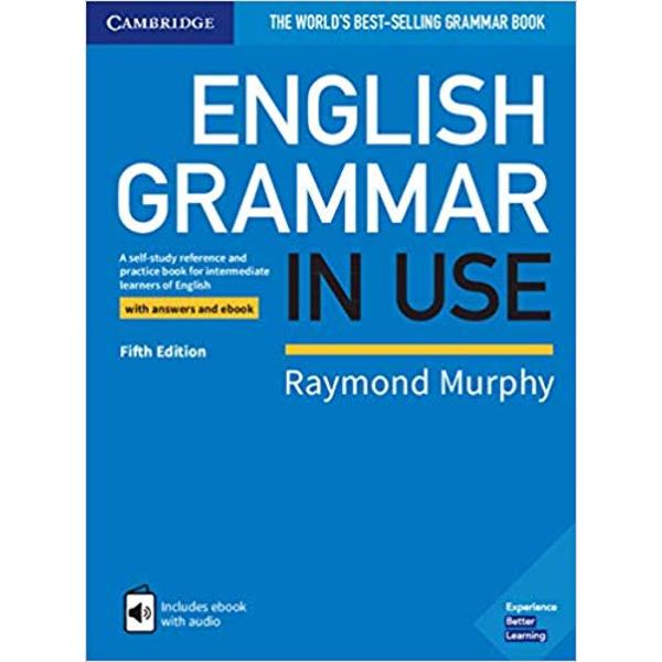 Raymond Murphys English Grammar in Use is the first choice for intermediate B1-B2 learners and covers all the grammar you will need at this level This book has clear explanations and practice exercises that have helped millions of people around the world improve their English It also includes an interactive ebook with audio that you can use online or download to your iPad or Android tablet It is perfect for self-study and can also be used by teachers as a supplementary book in 