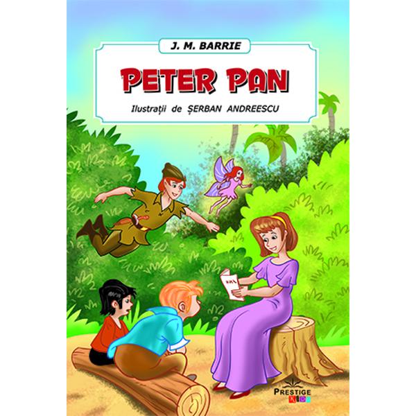 Cartea Peter Pan – de J M Barrie ilustrata de Serban Andreescu este destinata copiilor de orice varstaAici gasesti resursele de care ai nevoie pentru a-l ajuta pe copil sa-si dezvolte memoria si imaginatia