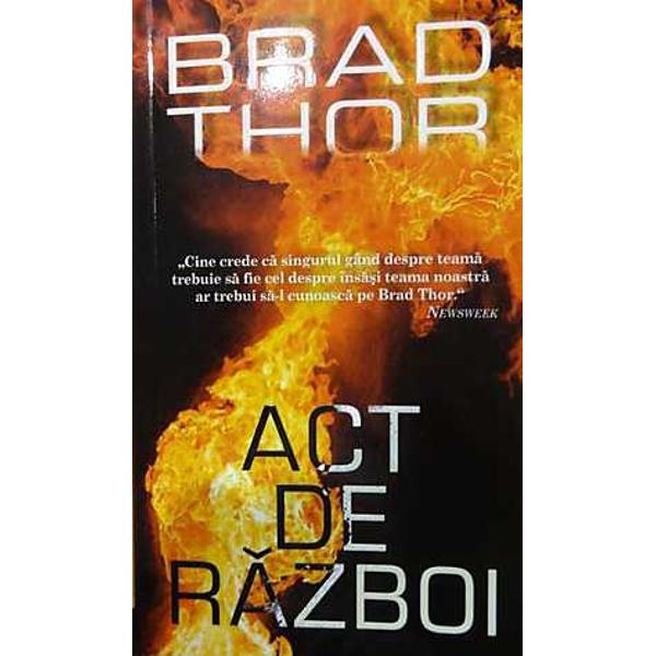 „Act de R&259;zboi este unul dintre cele mai bune thrillere ale lui Brad Thor rivalizând cu tot ce s-a scris înainte“ ZenksMorningReportcom   „În ultimul thriller al lui Brad Thor Act de r&259;zboi Scot Harvath prime&351;te und&259; verde de la pre&351;edinte pentru a stopa o opera&355;iune terorist&259; împotriva Americii Romanele lui Thor se bazeaz&259; pe 