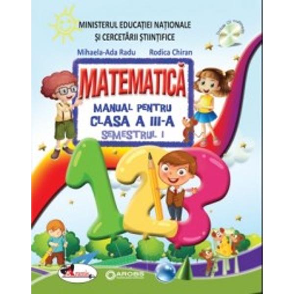 lack Brother order Manual de matematica pentru clasa a III a Chiran sem 1+2 - Rodica Chiran,  Mihaela Ada Radu - Libraria CLB