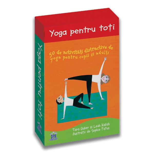 Pachetul Yoga pentru to&539;i este o modalitate extraordinar&259; de a petrece timp de calitate al&259;turi de copiii dumneavoastr&259; Se adreseaz&259; tuturor persoanelor cu vârsta peste 4 ani Practica&539;i întinderea în fa&539;&259; în spate r&259;sucirea respira&539;ia echilibrul relaxarea &537;i multe altele cu Yoga pentru to&539;i un set vibrant &537;i colorat de jetoane ilustrate care ofer&259; o doz&259; s&259;n&259;toas&259; de 