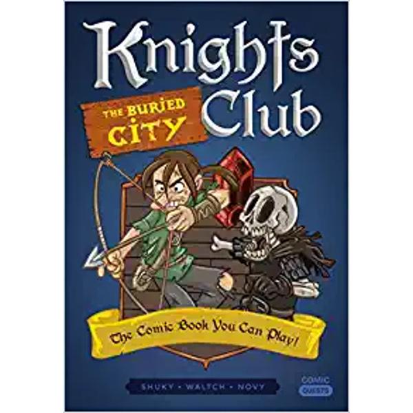 This middle-grade graphic novel series makes YOU the valiant hero of a fantasy quest—pick your panel find items gain abilities solve puzzles and play through new storylines again and again  After years of dedicated training and adventure you are finally a full-fledged knight You are sent on your first official mission by Elliot a famous merchant Impressed by your strength and skill Elliot entrusts you with the search for a 