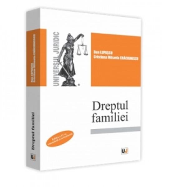 Elaborarea unei noi edi&539;ii a lucr&259;rii „Dreptul familiei” a fost impus&259; pe de o parte de modific&259;rile legislative intervenite în ultimii trei ani iar pe de alt&259; parte de evolu&539;ia jurispruden&539;ial&259; inclusiv în componentele privitoare la deciziile Cur&539;ii Constitu&539;ionale ale Cur&539;ii Europene a Drepturilor Omului &537;i ale Cur&539;ii de Justi&539;ie a Uniunii EuropeneÎn mod deosebit au fost avute 