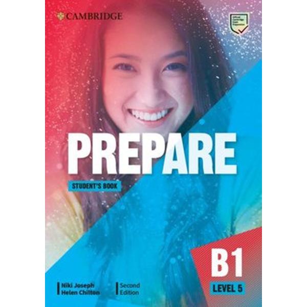 PREPARE 2nd edition Level 5 combines teen-appeal topics with extensive preparation for the revised 2020 B1 Preliminary for Schools exam Students will enjoy interactive personalised lessons with themes and resources relevant to their interests The new Life Skills approach inspires learners to expand their horizons and knowledge and includes insights from The Cambridge Framework for Life Competencies Teachers can relax knowing every unit drives students towards exam success and that the 
