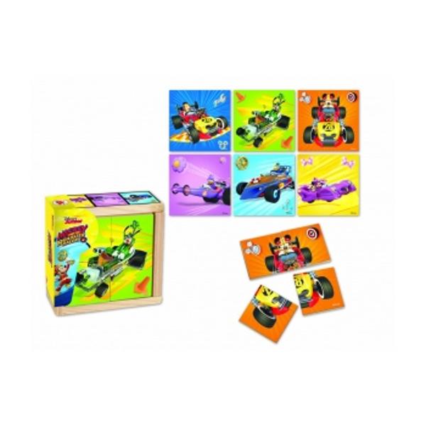 Mickey si pilotii de curse Puzzle in cutie cu 6 pozePentru BaietiVarsta 3 - 4 ani 4 - 5 ani 5 - 7 ani 7 - 10 ani 10 - 12 aniBrand si licenta Disney Mickey Mouse