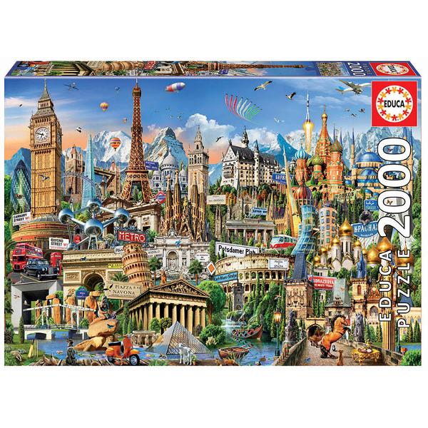 Un puzzle de calitate trebuie s&259; fie relaxant &537;i distractiv Aranjarea unui puzzle este o modalitate deosebit&259; de dezvoltare a îndemân&259;rii &537;i a spiritului de observa&539;iePuzzle-urile Educa sunt produse în Madrid Spania Au cutii de bun&259; calitate &537;i o selec&539;ie pl&259;cut&259; de imagini în special fantezie art&259; plastic&259; &537;i peisaje europene De asemenea 
