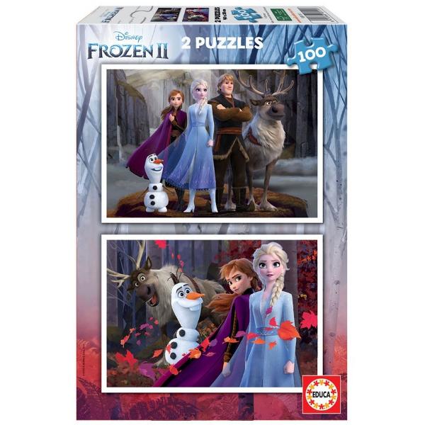 Puzzle Frozen 22 puzzle-uri a cate 48 piese 