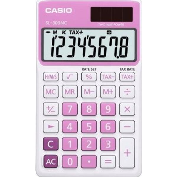 Calculator portabil cu design elegant si diverse functiiPoate calcula timpul tasta de corectie radical ecran mareLogica Casio conform tabel