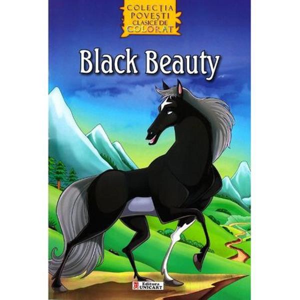 Black Beauty Povesti clasice - carte de colorat