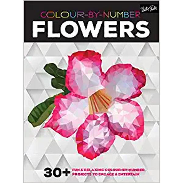 Colour-by-Number Flowers