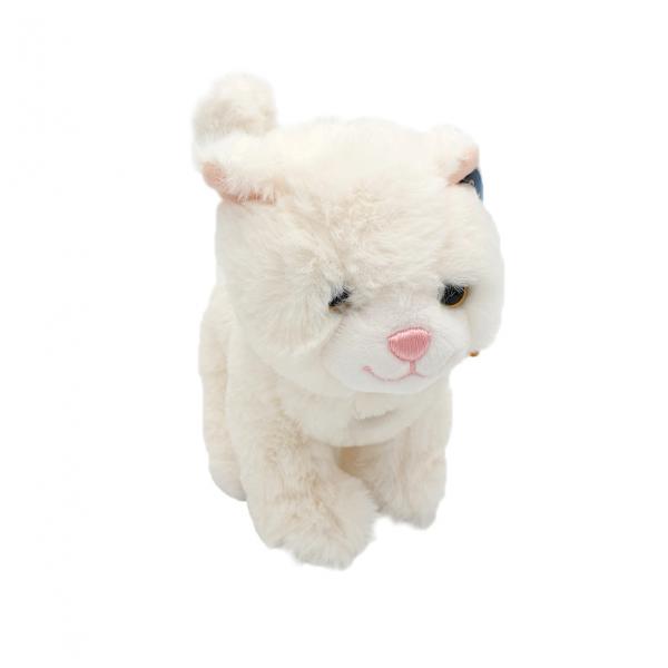 Jucarie din Plus pisica cu sunet 18cm GT55470-3 - - Libraria CLB