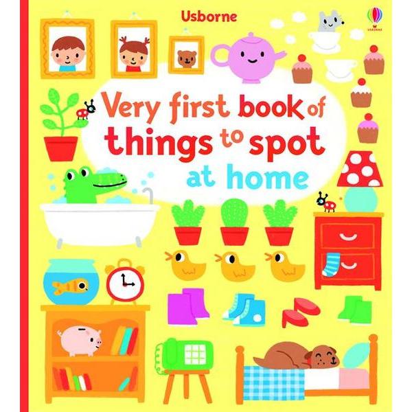 A look-and-talk book for very young children with simple bright illustrations and lots to see and spot on every page Children can spot everyday household items in various rooms around the house Perfect for sharing with little children and will help them learn new words and develop vital pre-reading skills