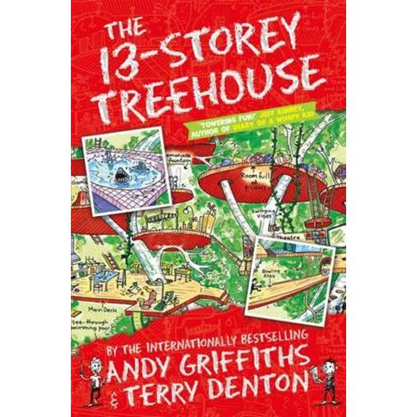 From the international bestselling author for childrenAndy and Terry live in a treehouse But it s not just any old treehouse it s the most amazing treehouse in the world This treehouse has thirteen stories a bowling alley a see-through swimming pool a secret underground laboratory and a marshmallow machine that follows you around and automatically shoots marshmallows into your mouth whenever you are hungryLife would be perfect for Andy and Terry if it wasn t for the 